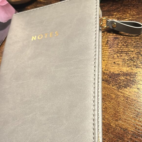 Gray Zip Around Case Climbing Tree Branded- notebook -  NEW - see pics - Picture 6 of 6